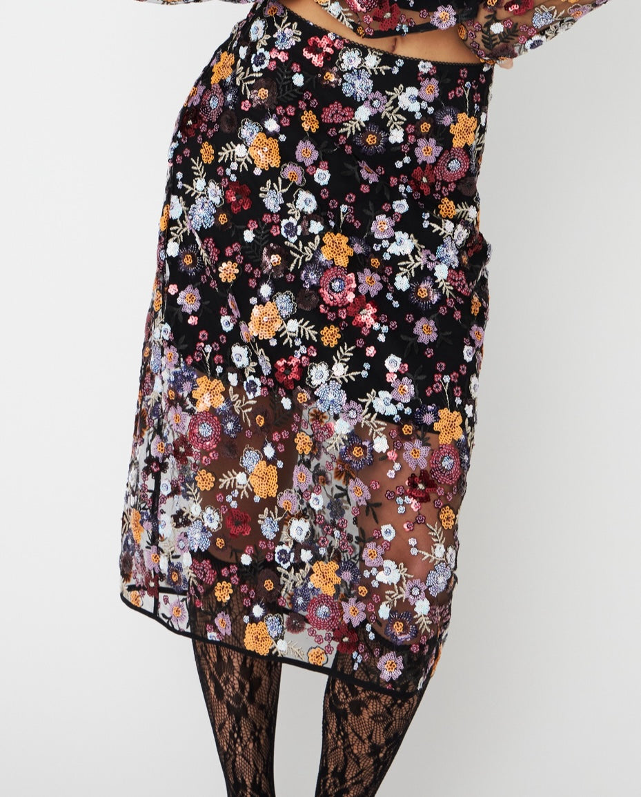 CRÁS Nederdel - Queencras Nederdel i Sort