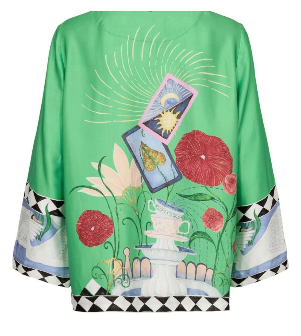 Nümph Skjorte - Nuadelina skjorte i Vibrant Green