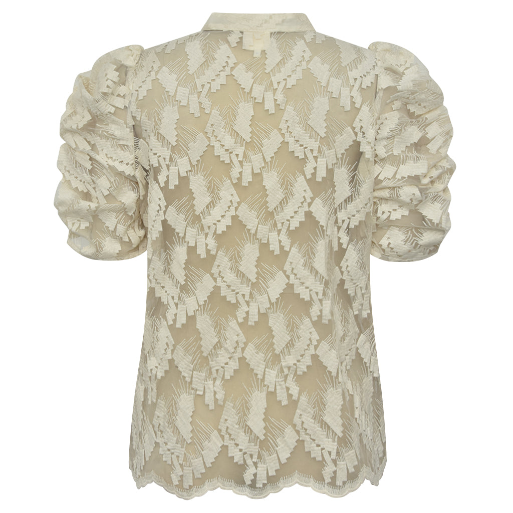 Gossia Bluse - AnnGO Sofie Bluse i Creme