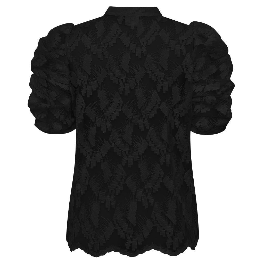 Gossia Bluse - AnnGO Sofie Bluse i Sort