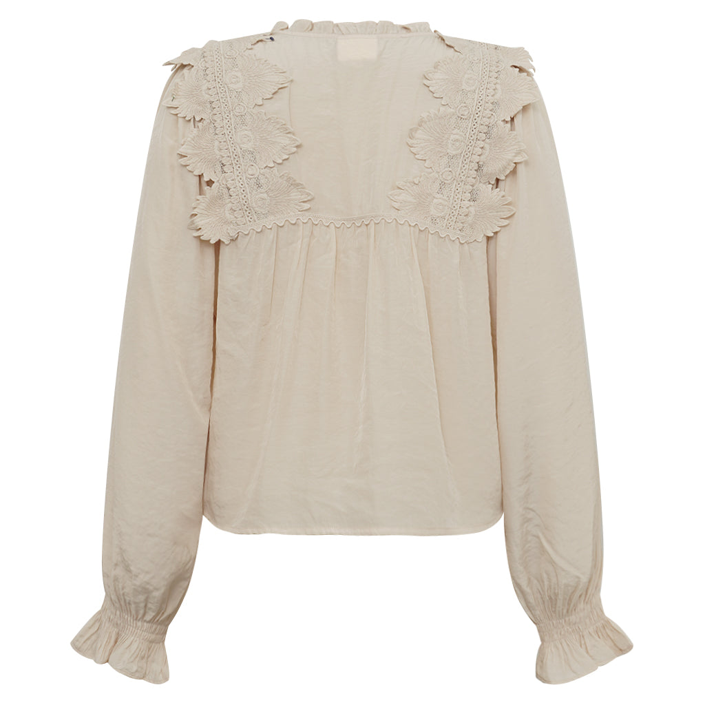 Gossia Bluse - BirkaGO Bluse i Creme