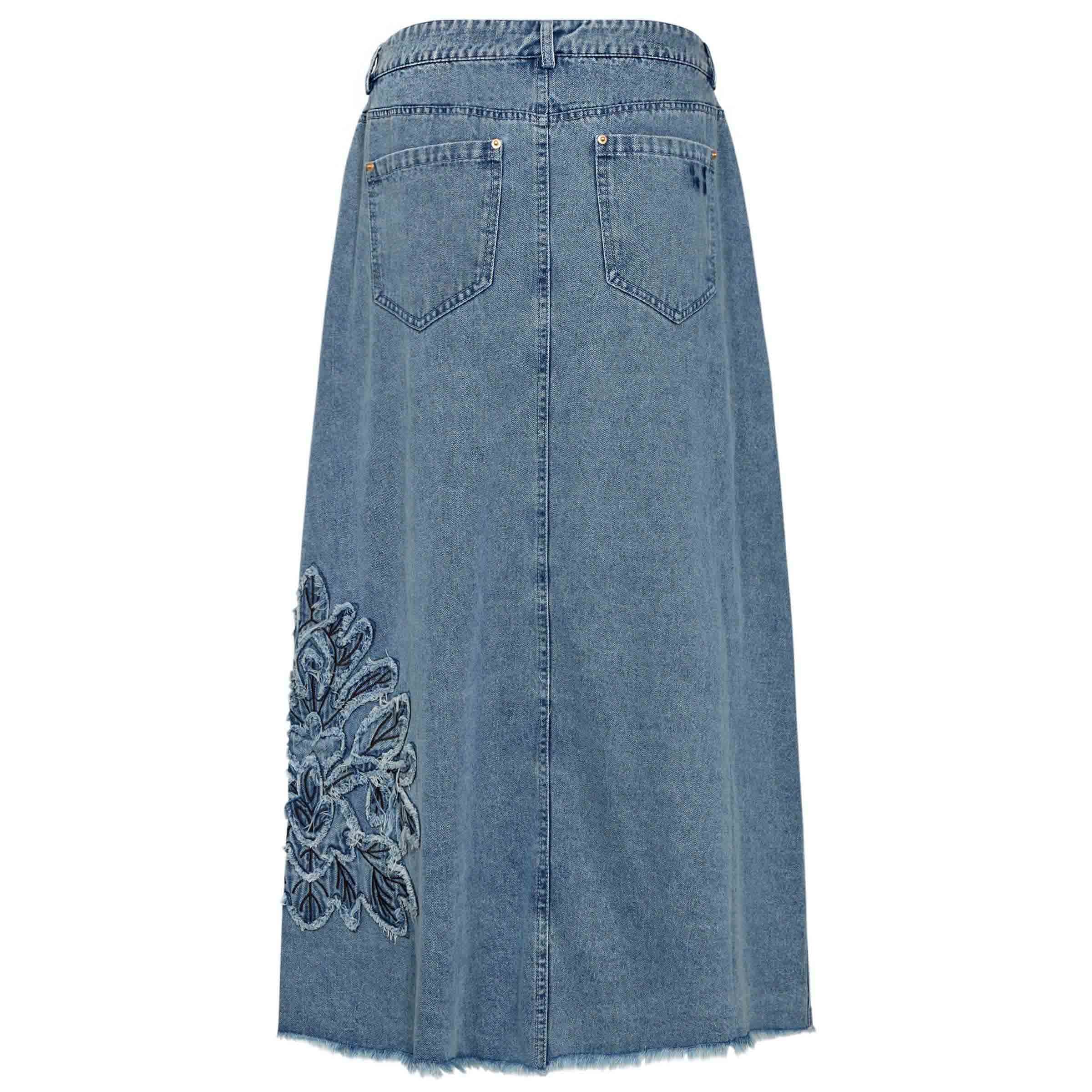 Gossia Nederdel - NukaGO Denim Nederdel i Denim Blue