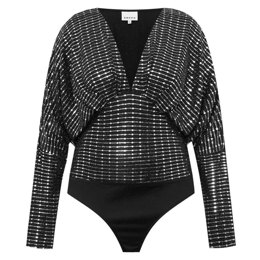 Gossia Bodysuit - FrankaGO Bodysuit i Sort
