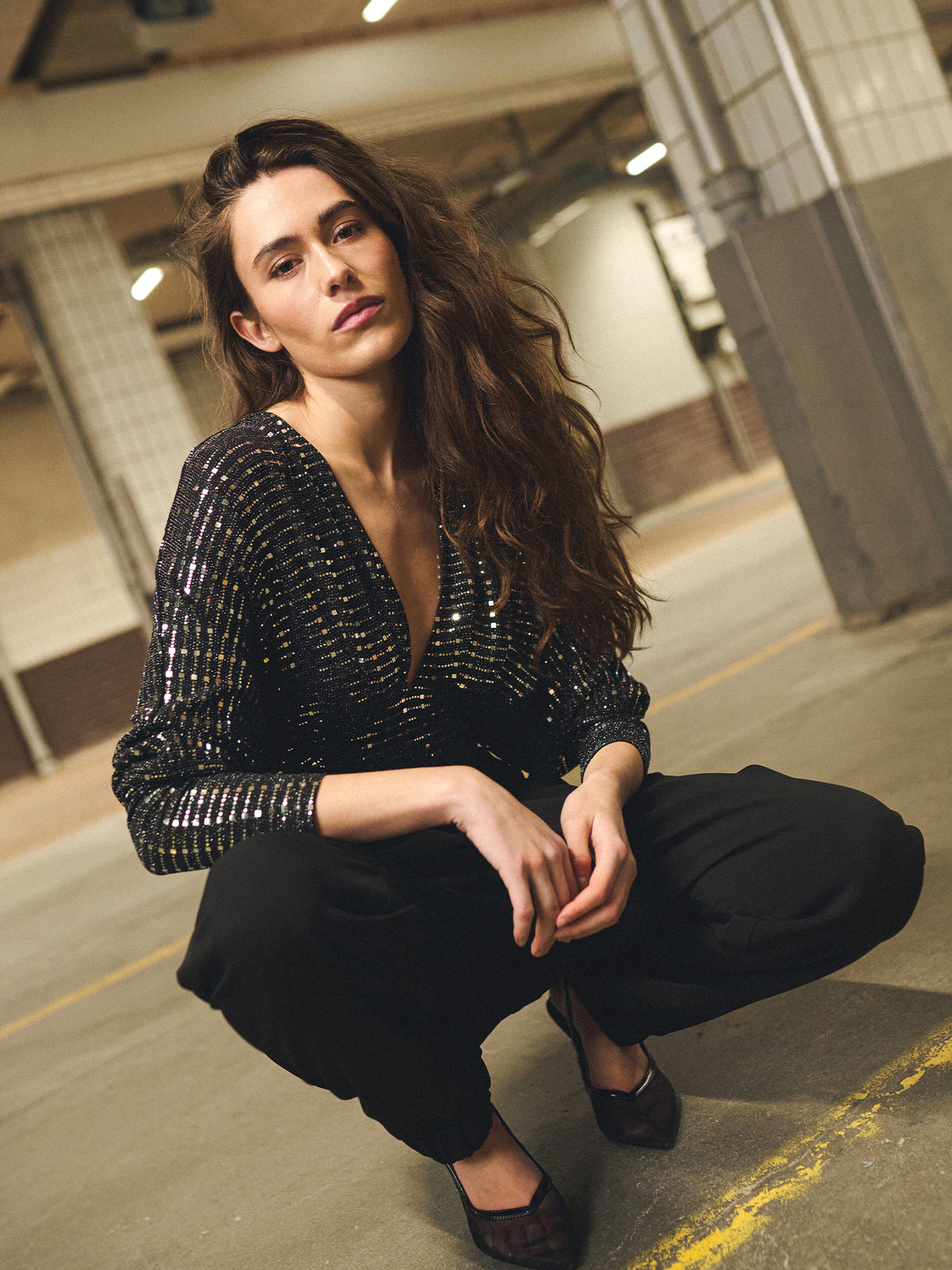 Gossia Bodysuit - FrankaGO Bodysuit i Sort