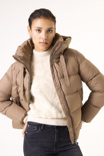 Garcia Jakke - 45675 Ladies Puf Jakke i Winter Taupe