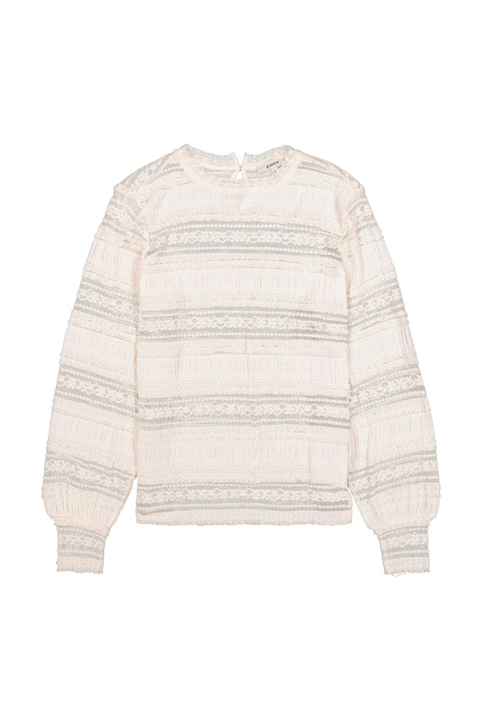 Garcia Bluse - 260010 Blonde Bluse i Ecru