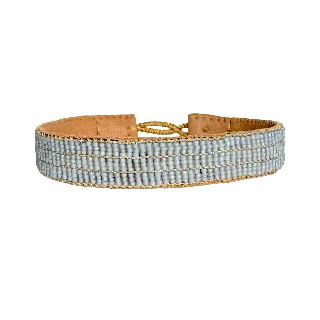 IBU Jewels Armbånd - HA03 Bill Armbånd i Baby Blue