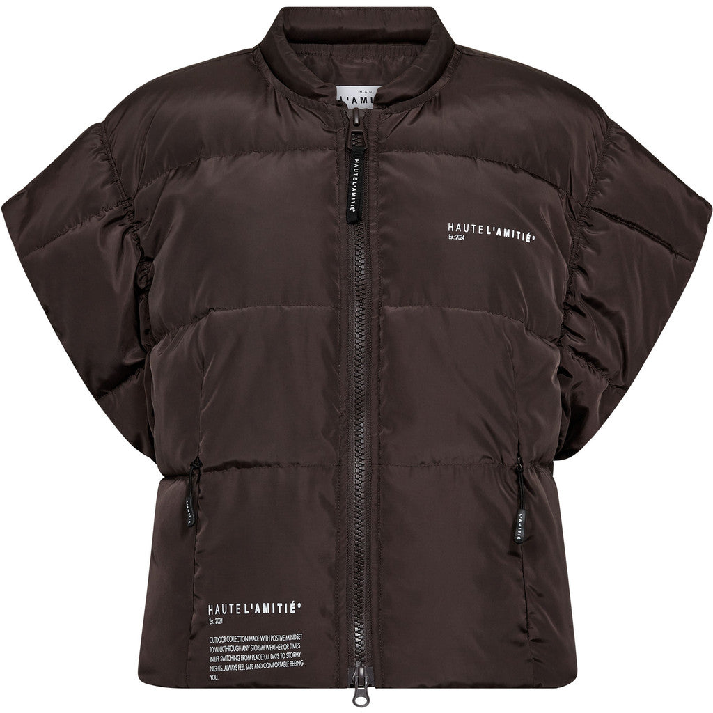 Haute L´amitié Vest - Mount Puffer Vest i Brown