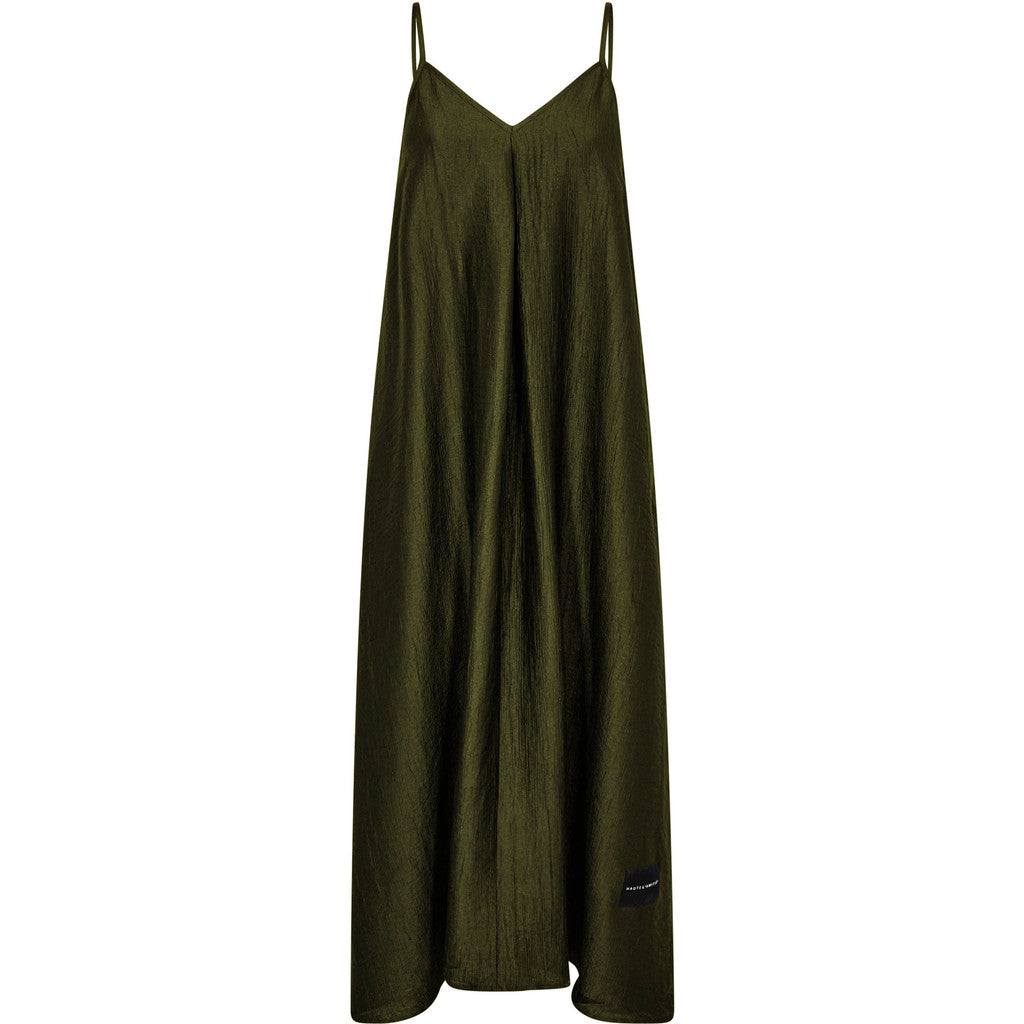 Haute L´amitié Kjole - Corsica Pleat Strop Kjole i Army
