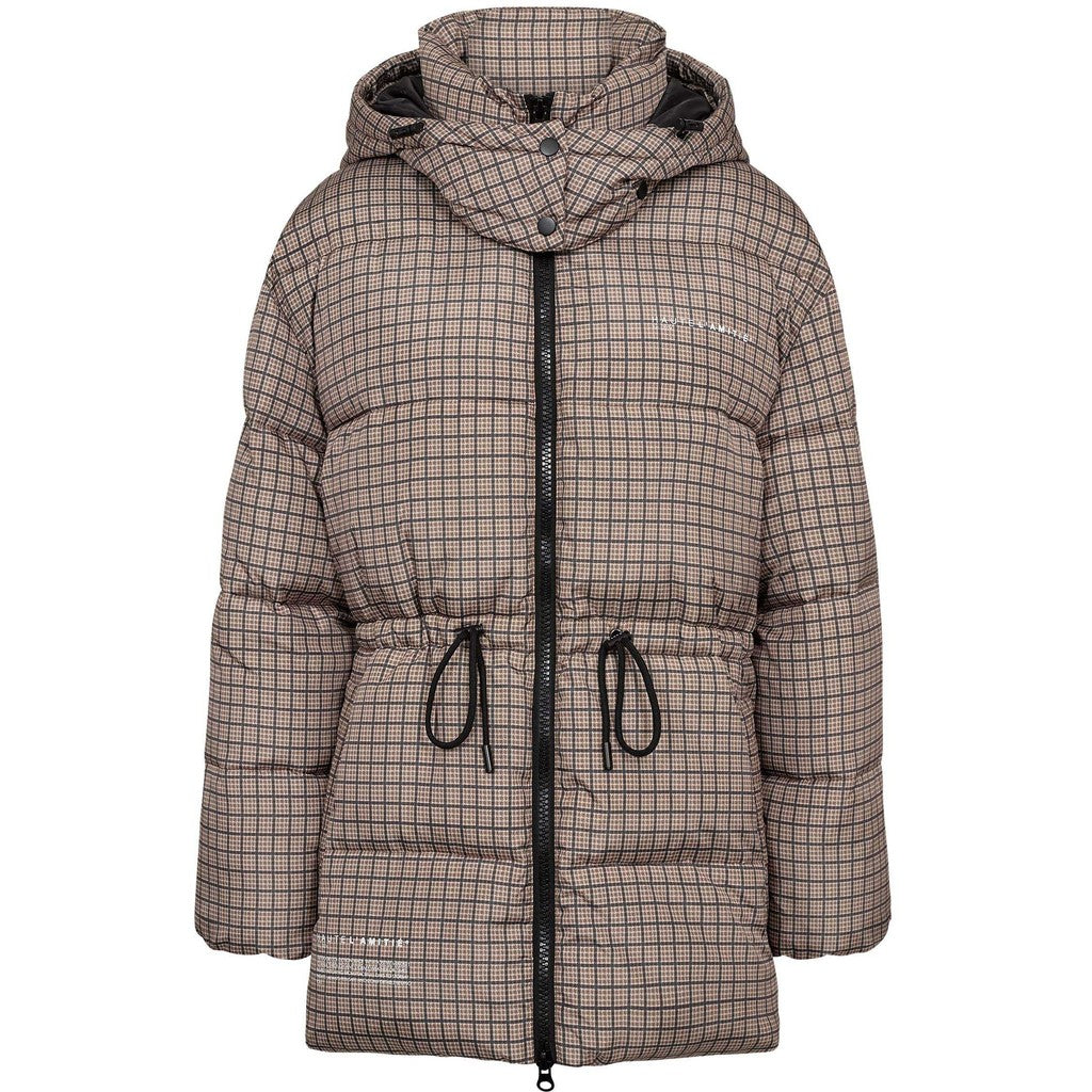 Haute L´amitié Jakke - Climb Check Puffer Jakke i Brown Check