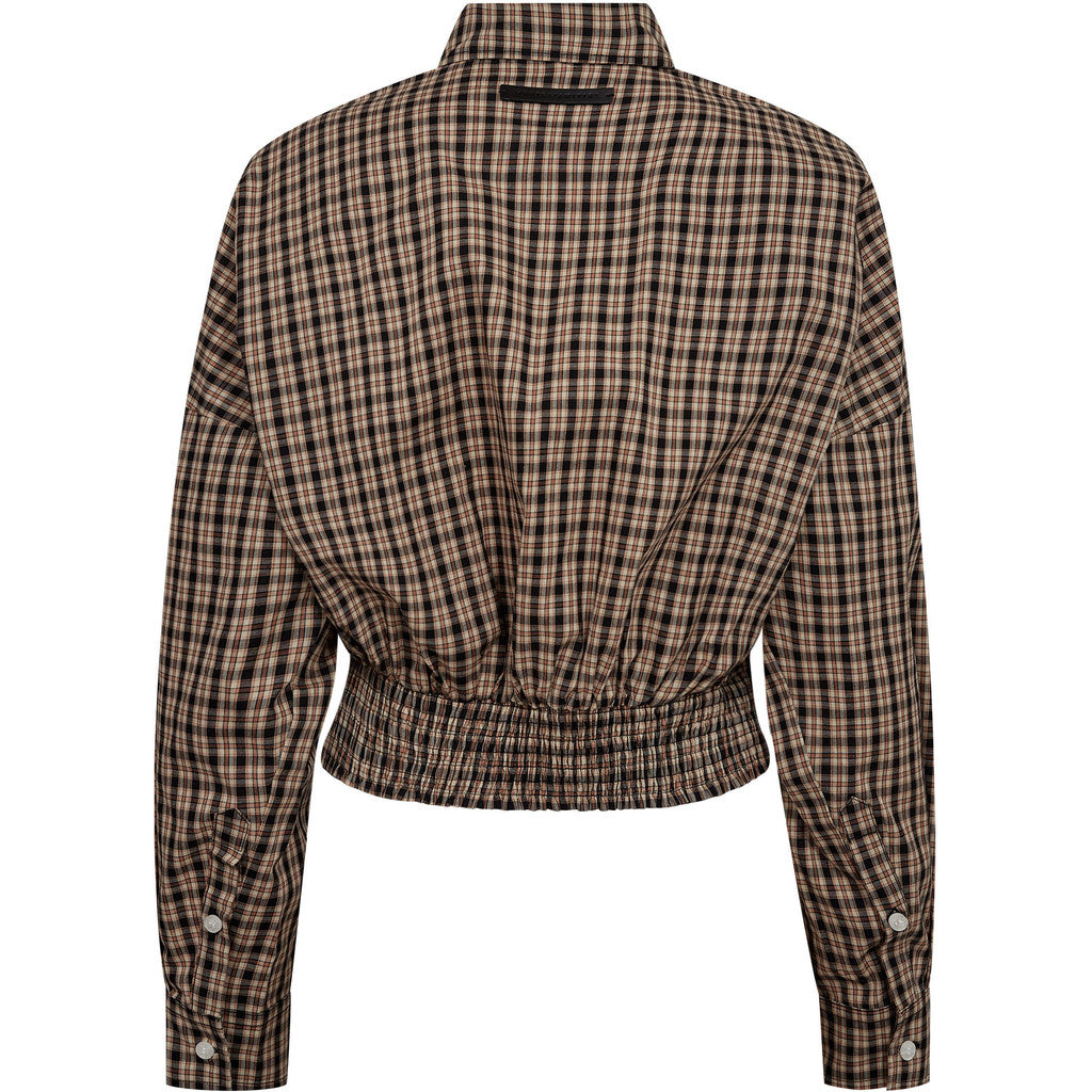 Haute L´amitié Skjorte - Dessert Check Smock Skjorte i Dessert