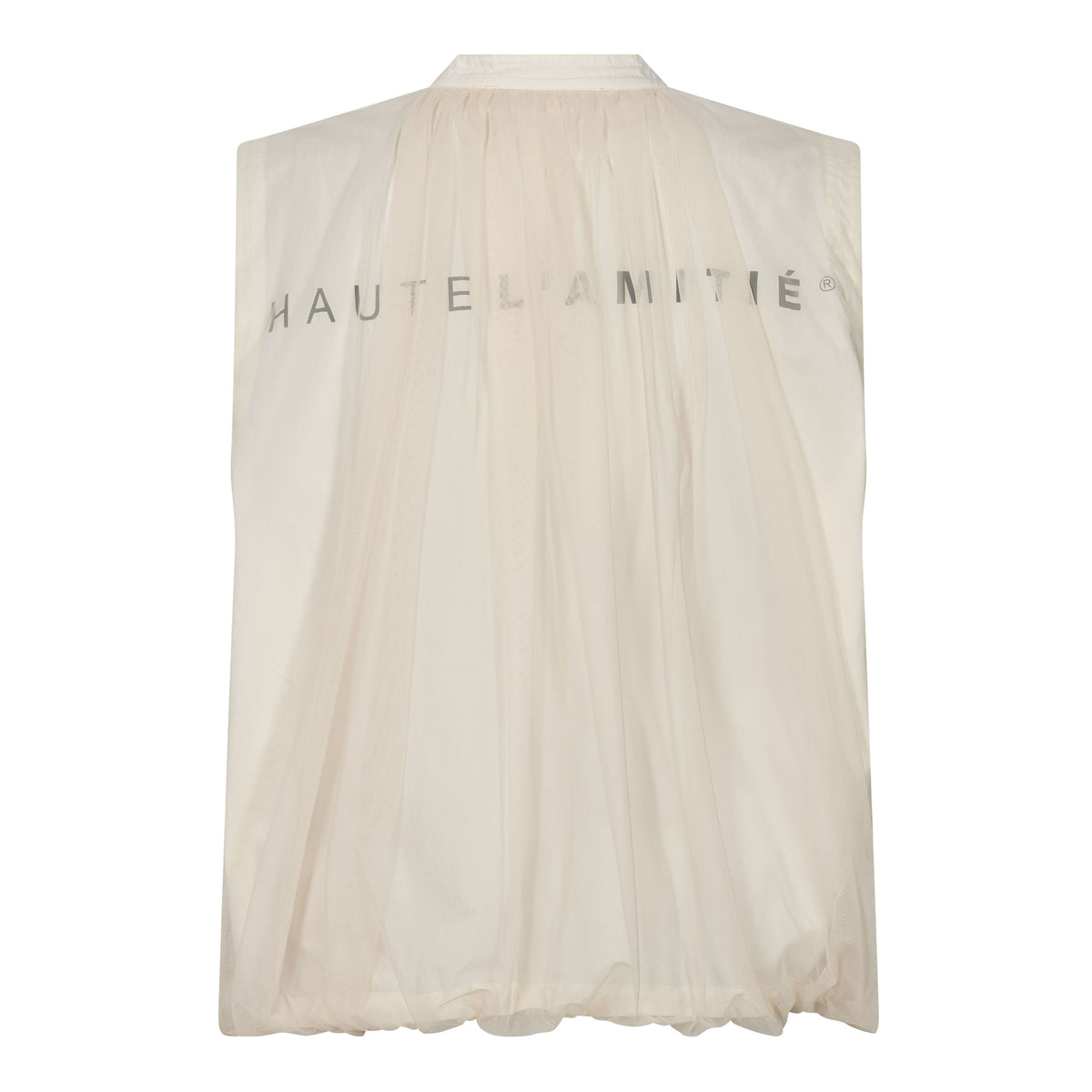 Haute L´amitié Vest - Ballet Logo Tech Vest i Almond