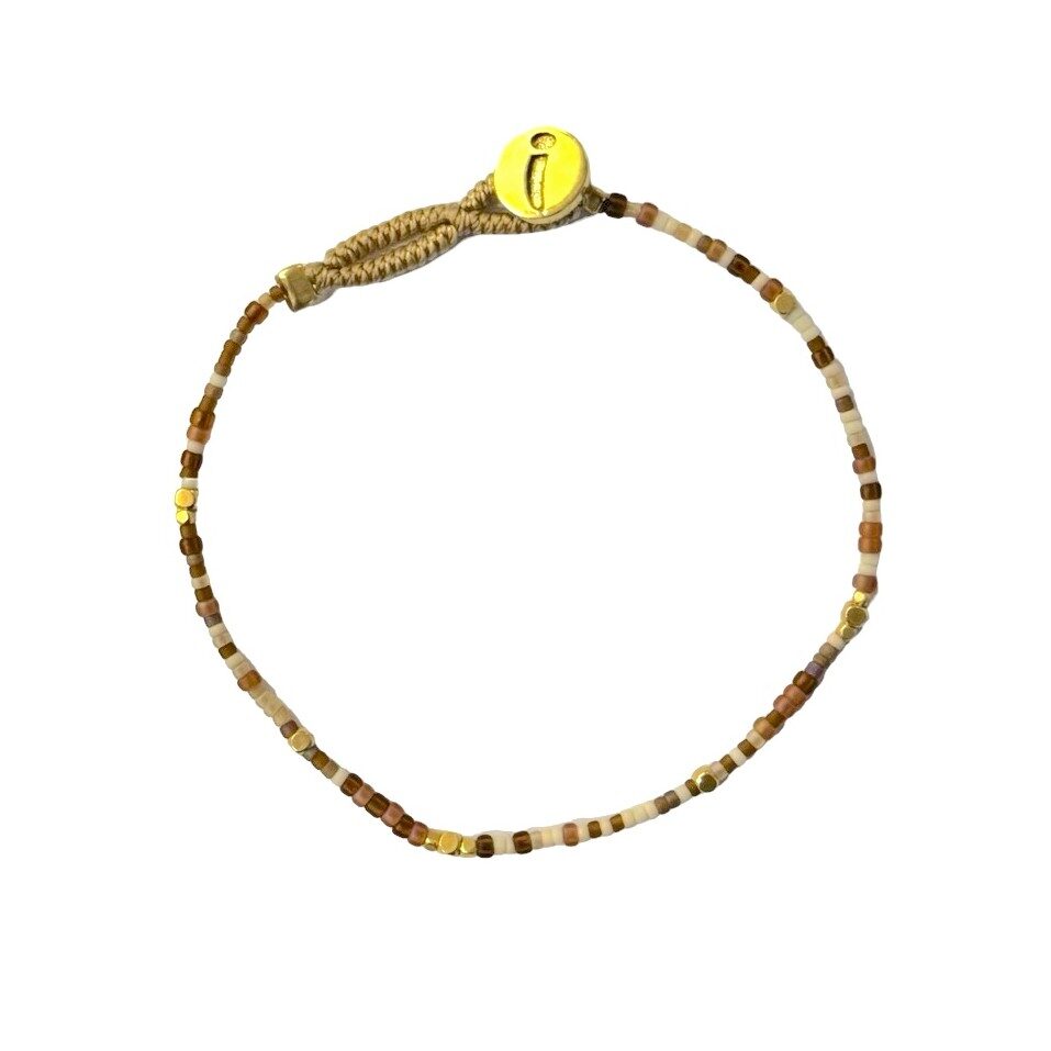 IBU Jewels Armbånd - HO MIX01 Lulu Raindrop Armbånd i Mix Amber