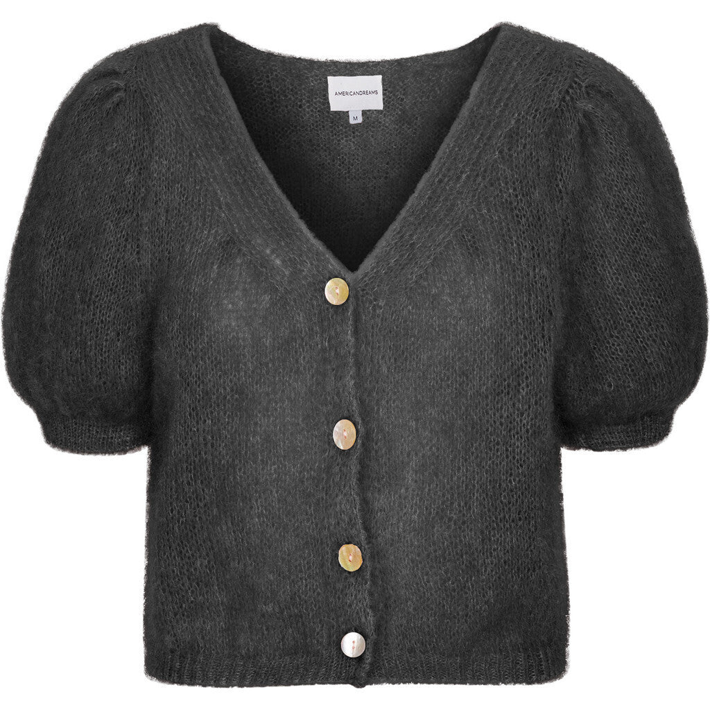 Americandreams Strik - Harper Cardigan i Sort