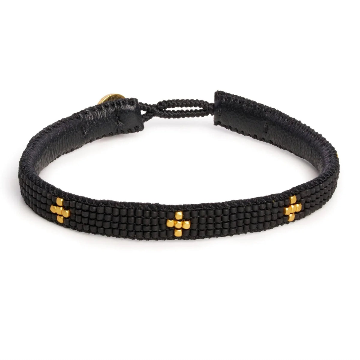 IBU Jewels Armbånd - IB02 Little Star Armbånd i Onyx Sort
