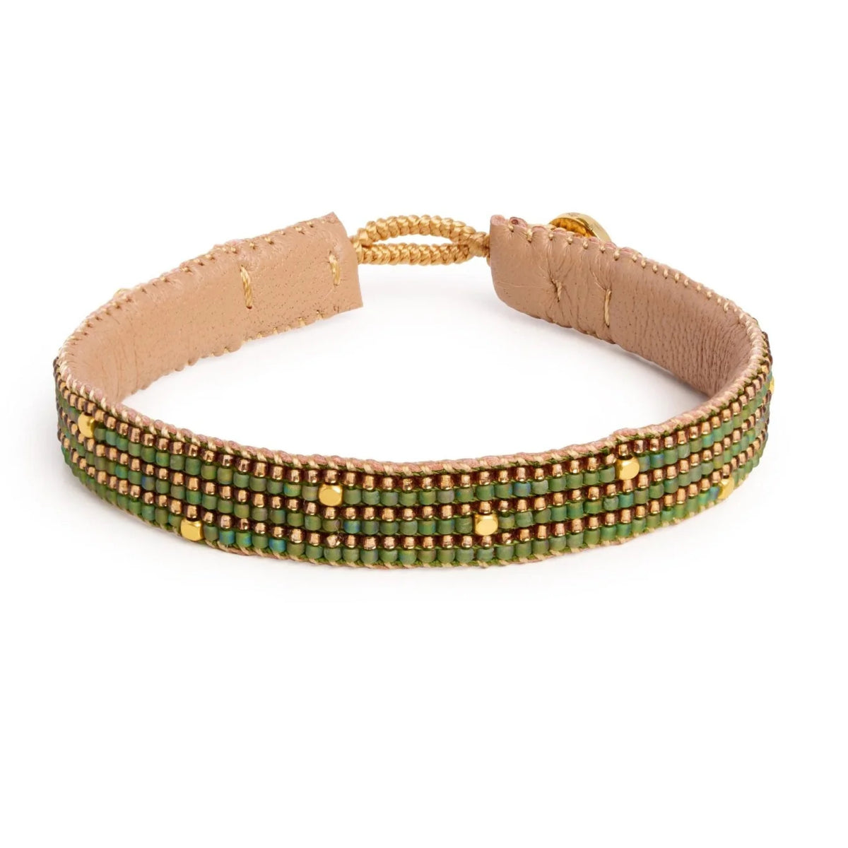 IBU Jewels Armbånd - IC05 The Bar Armbånd i Grøn