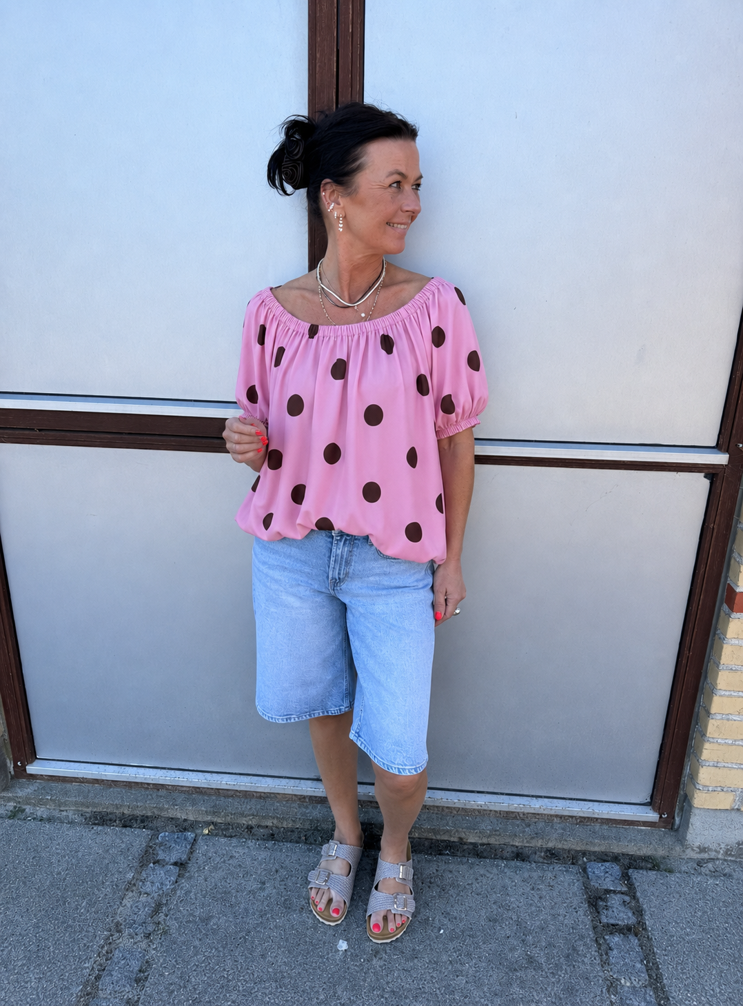 MARTA du château Top - 26136 MdcLuciana Top i Pink Dots
