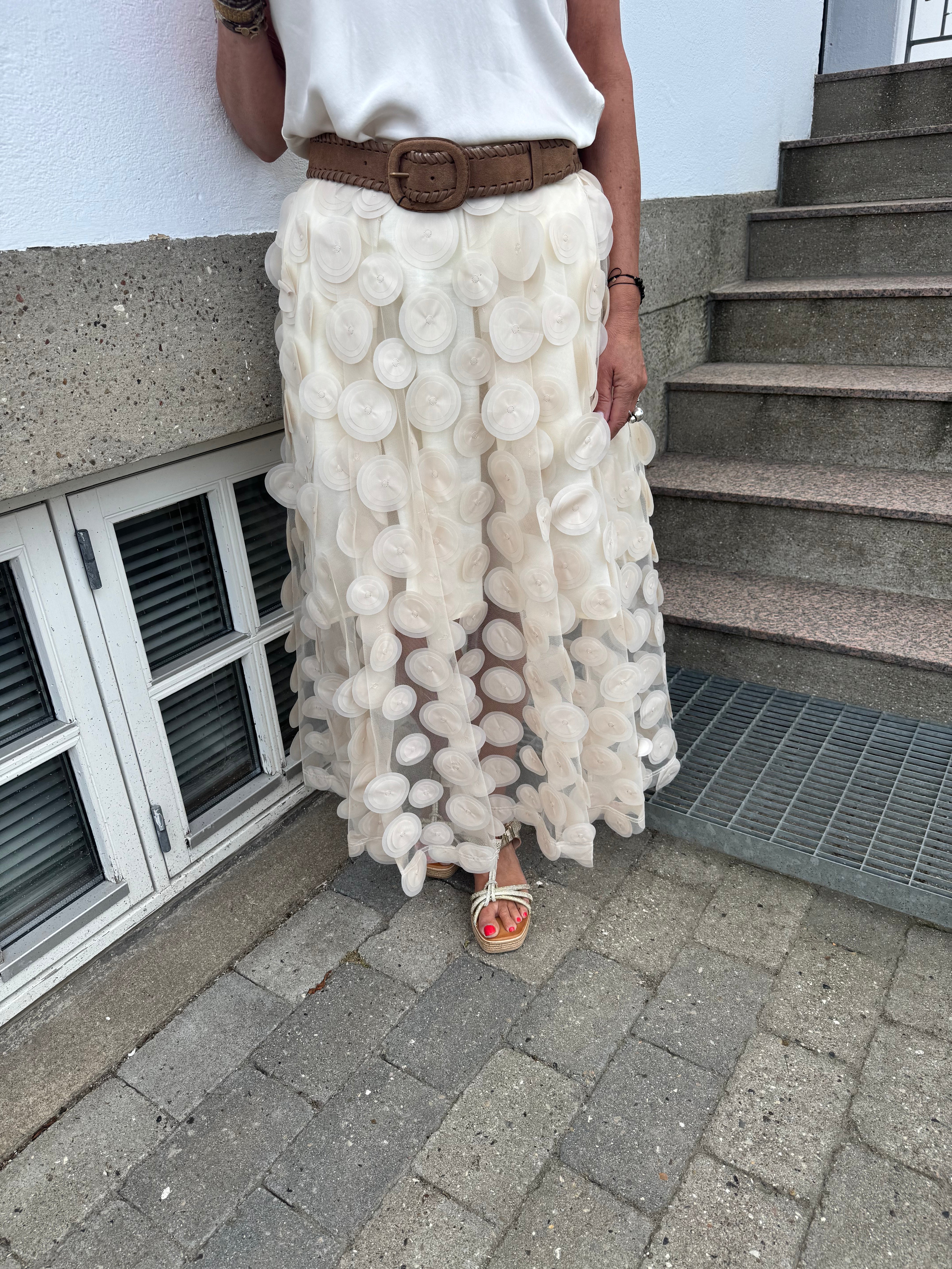 Pieszak Nederdel - PD-Donna Dot Nederdel i Oyster White