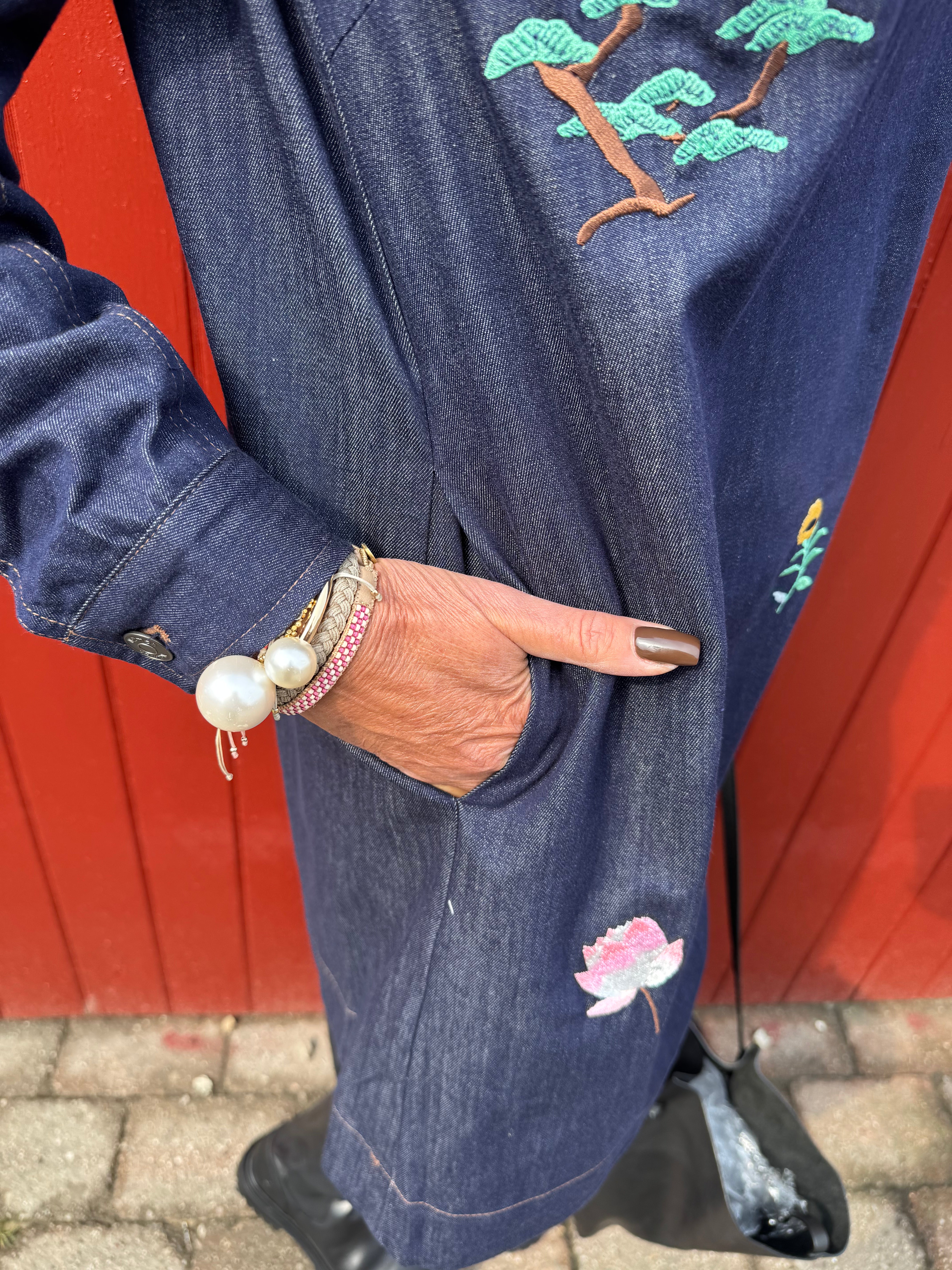 Nümph Kjole - NuChiku Kjole i Dark Blue Denim