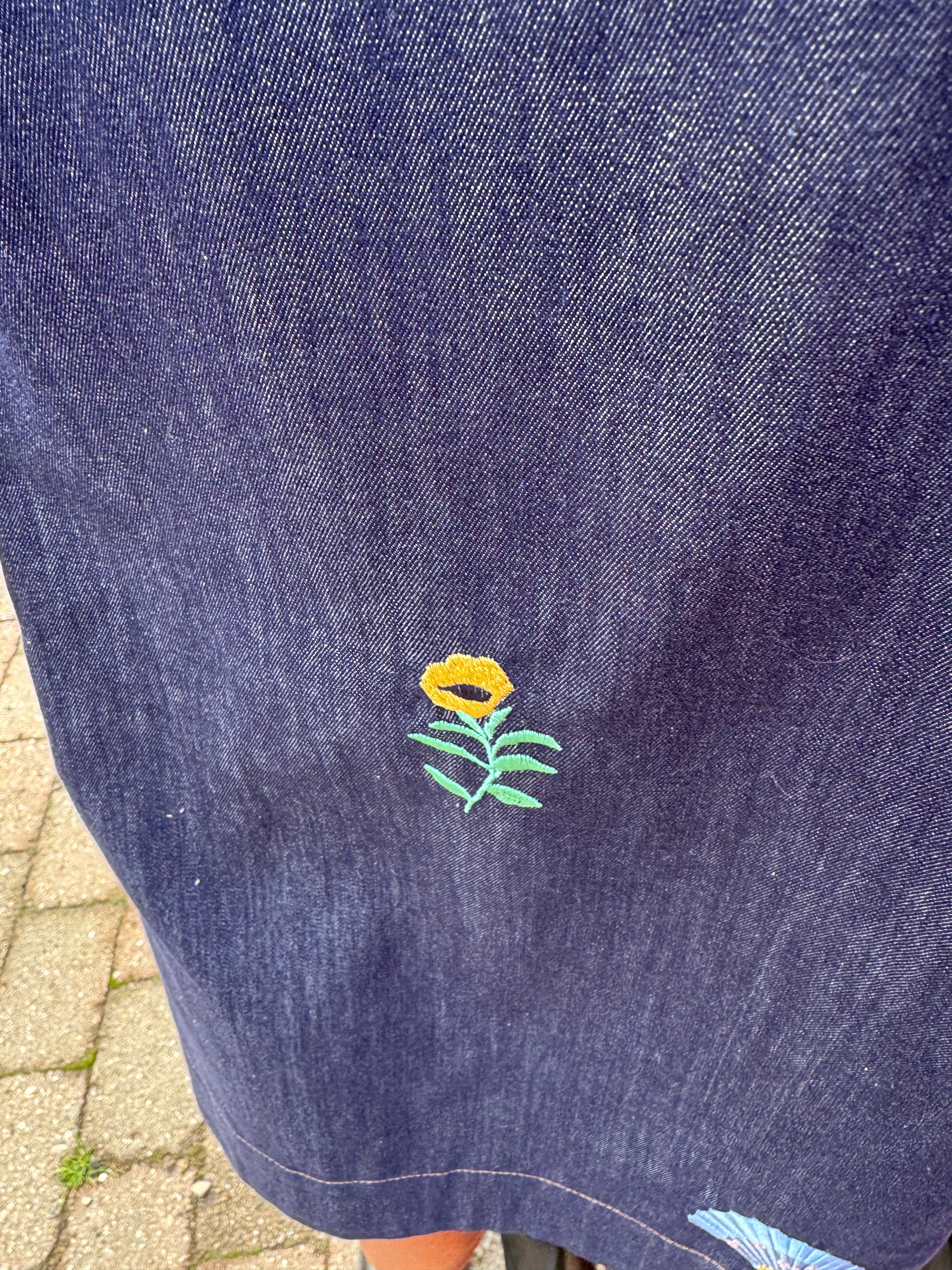 Nümph Kjole - NuChiku Kjole i Dark Blue Denim