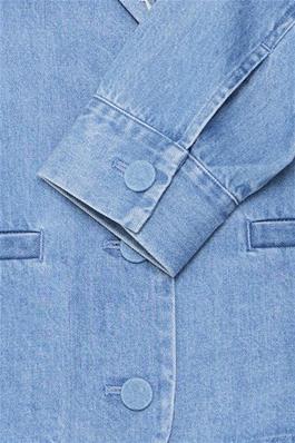 Atelier Rêve Jakke - IRTawny Jakke-Blazer i Light Denim Blue