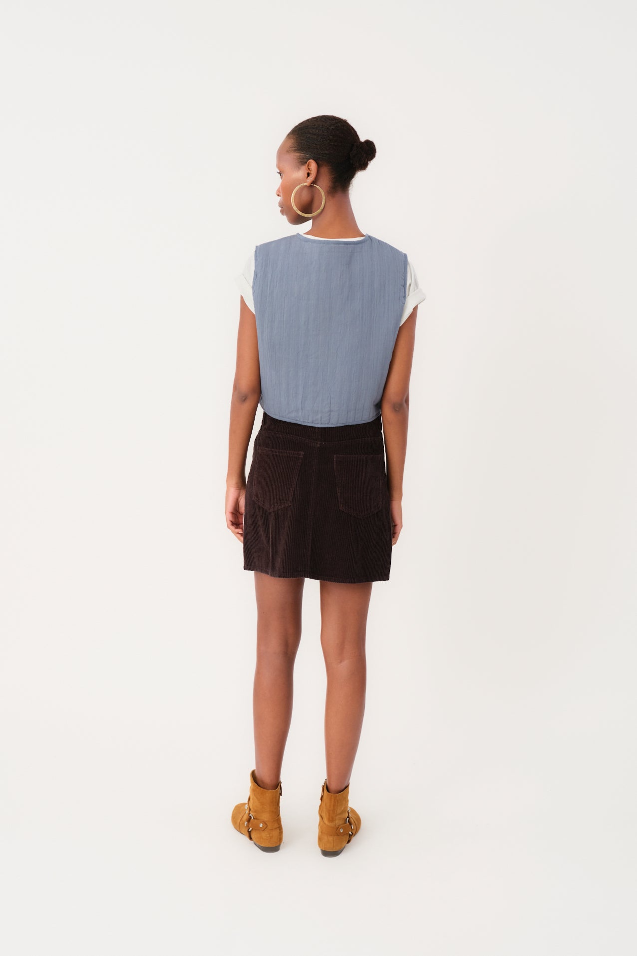 Lollys Laundry Vest - IlsaLL Vest i Dusty Blue