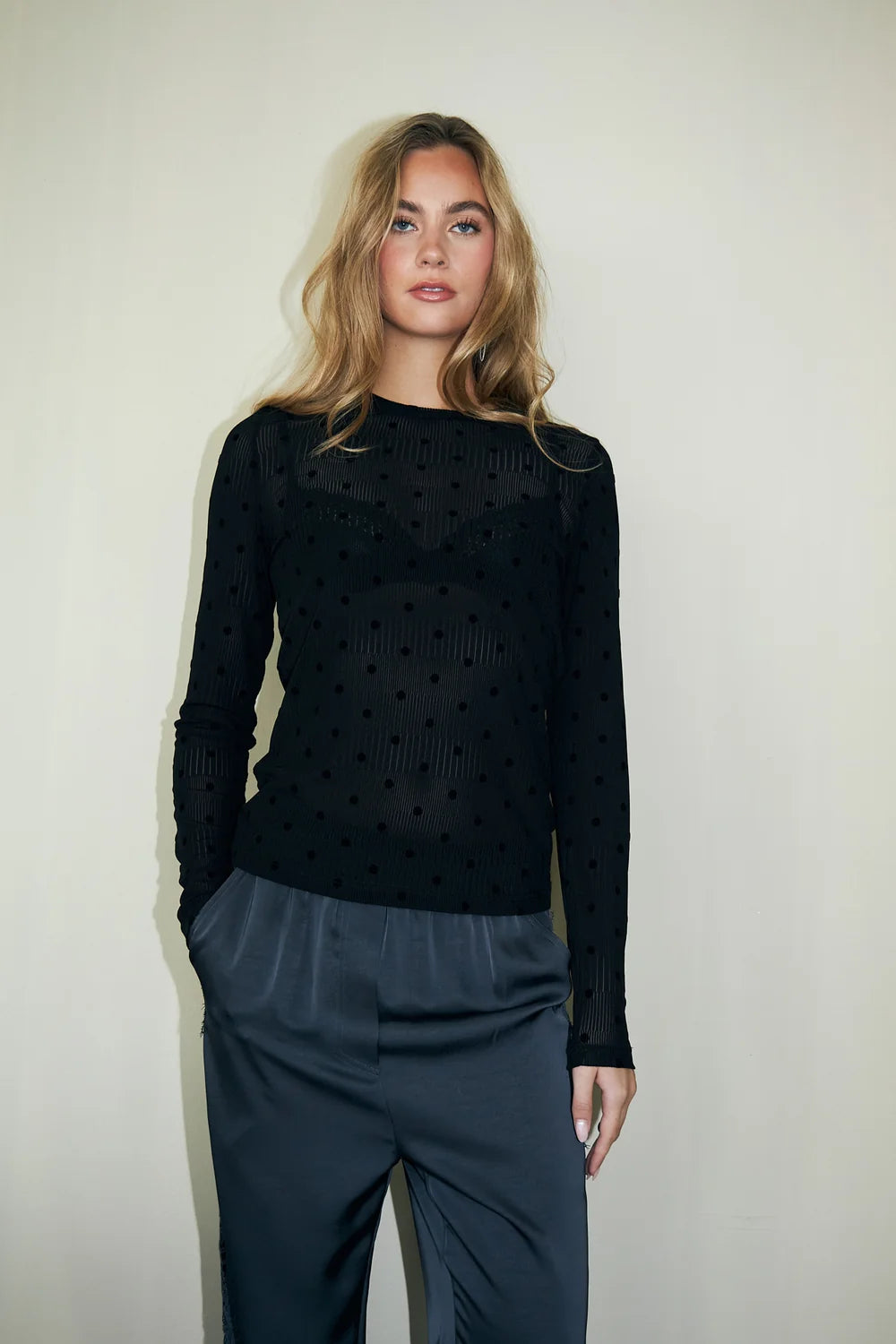 Lollys Laundry Bluse - IrieLL Bluse i Sort