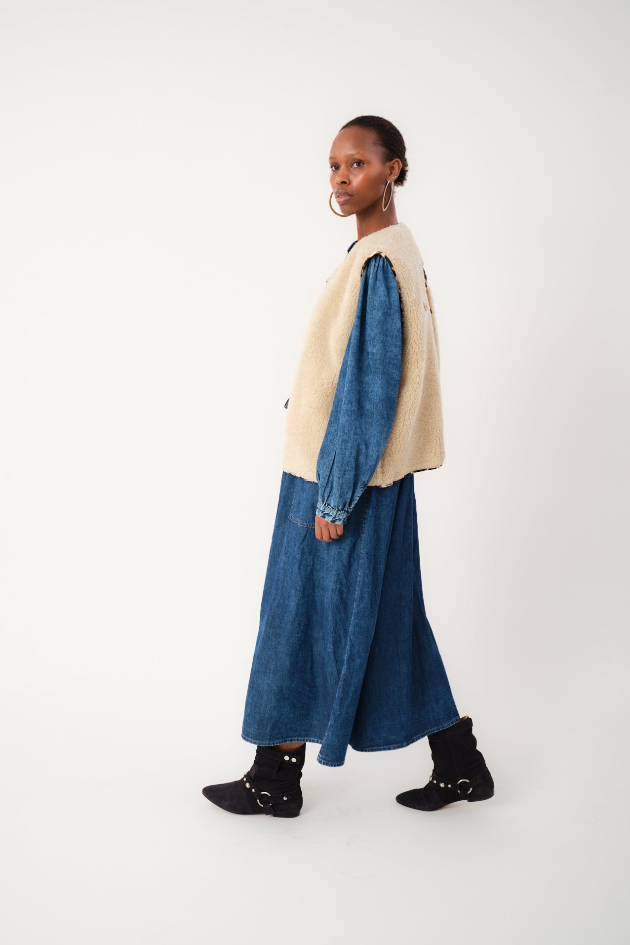 Lollys Laundry Vest - JaceLL Vest i Beige