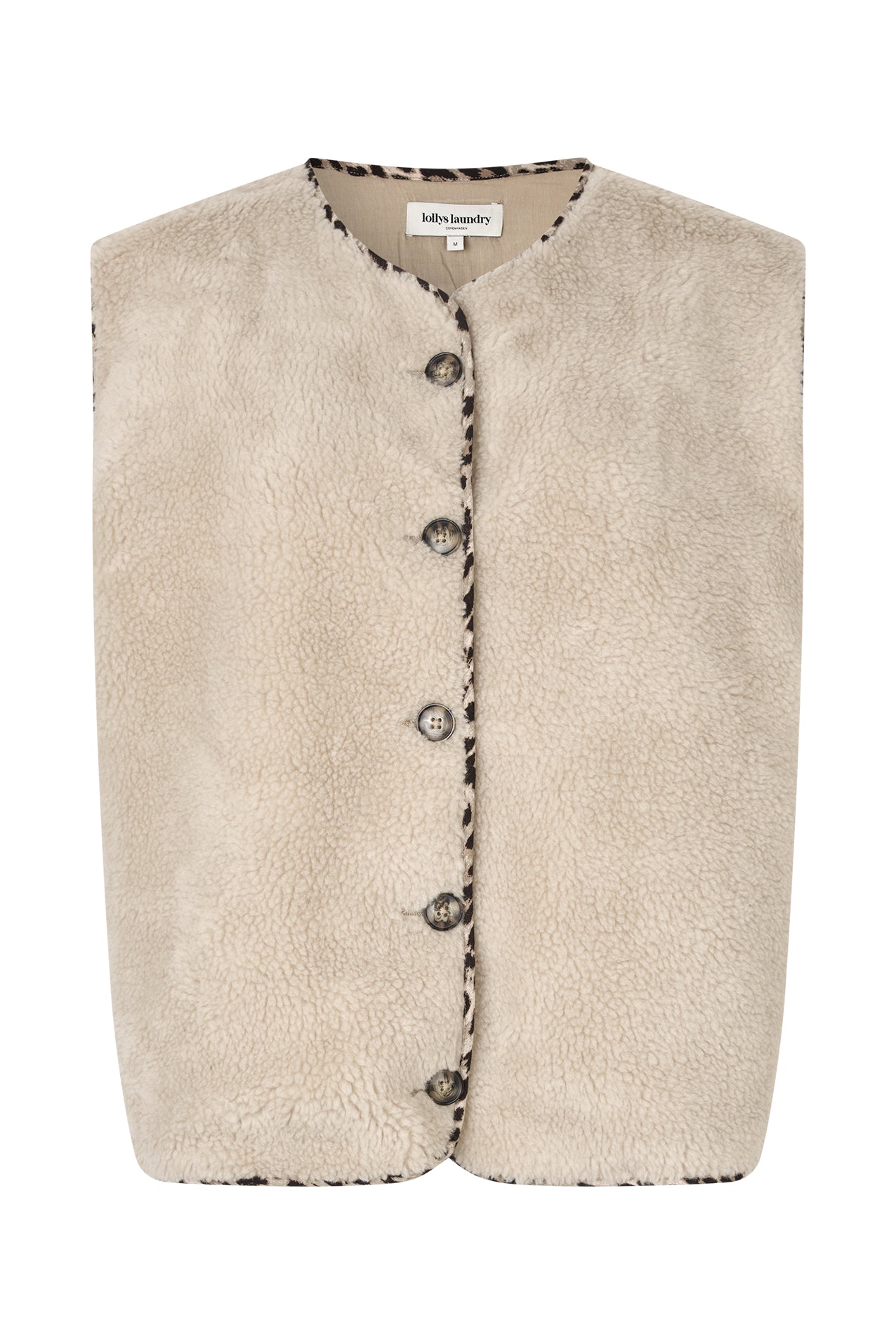 Lollys Laundry Vest - JaceLL Vest i Beige