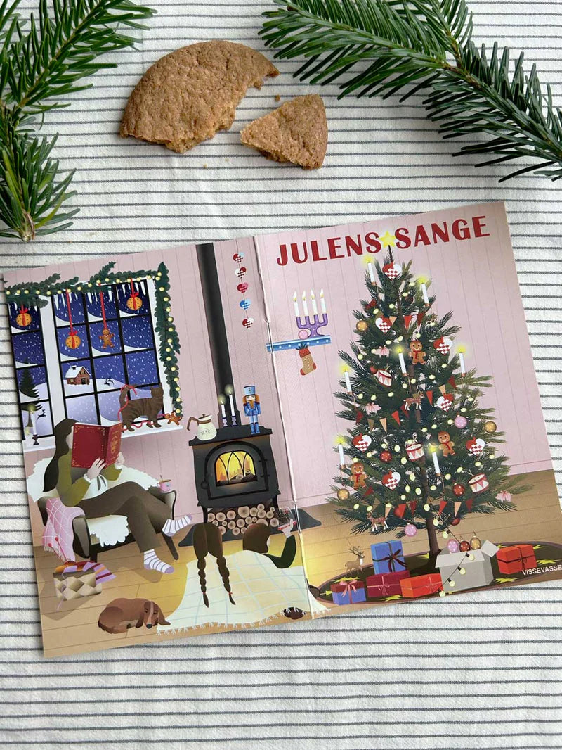 Visse Vasse Julens Sange - Julens Sange Æske med 15 Sanghæfter
