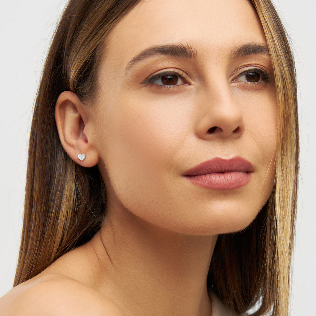 LULU Copenhagen Ørering - Love U Ørering i Sølv