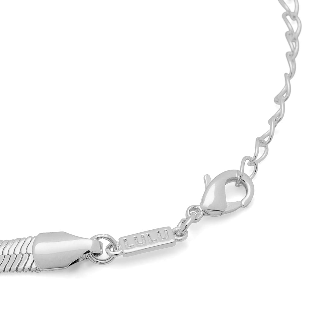 LULU Copenhagen Armbånd - Snake Armbånd i Sølv