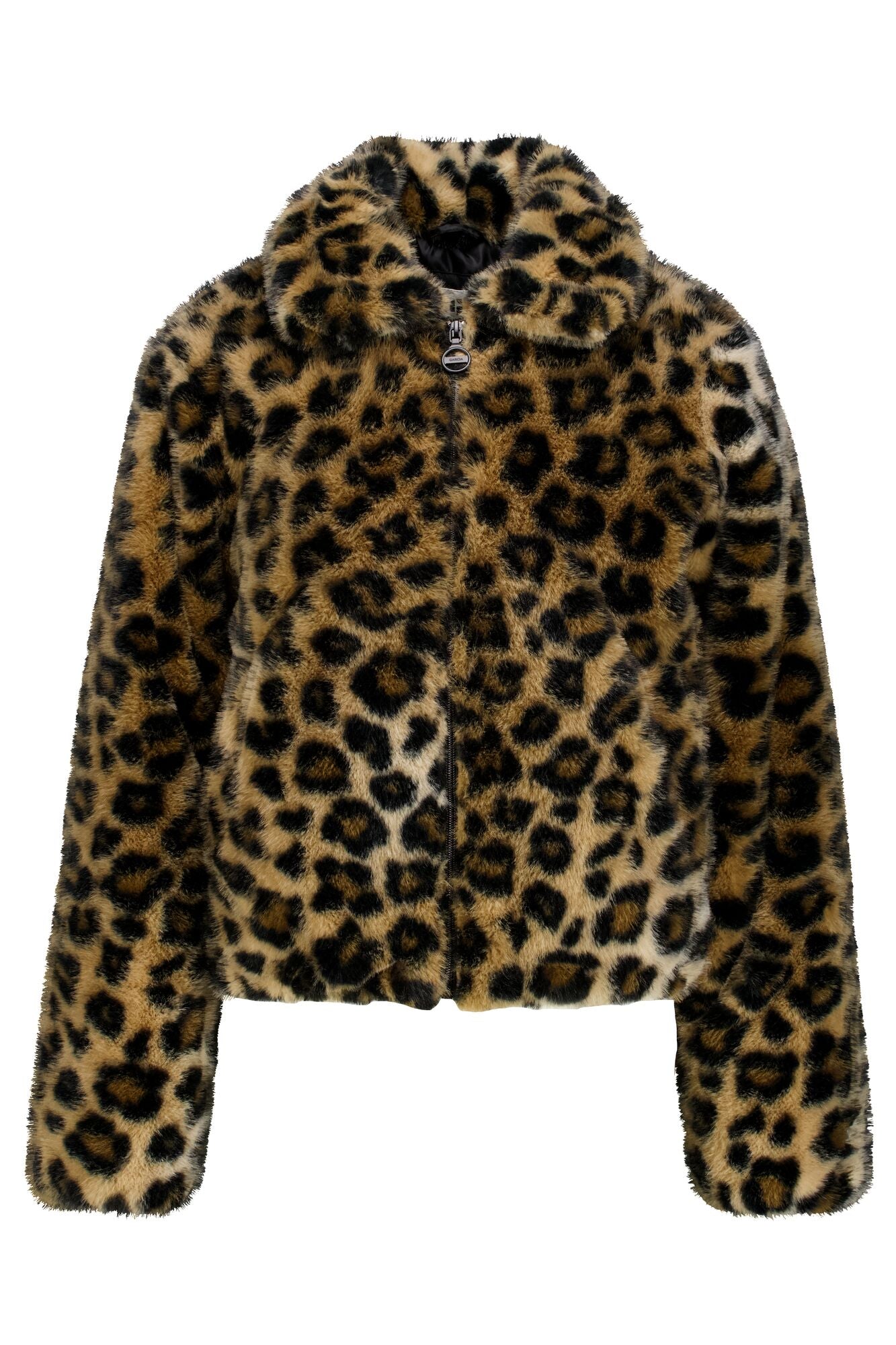 Garcia Jakke - Ladies Fake Fur Jakke i Leopard