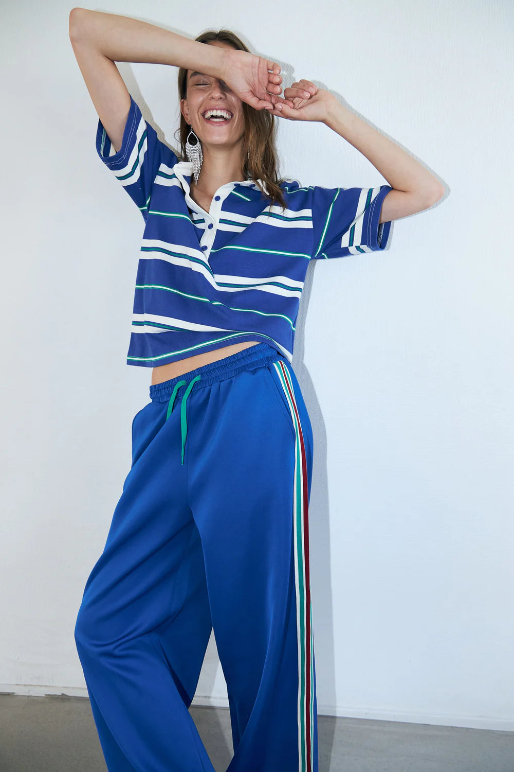 Lollys Laundry Bukser - LiamLL Bukser i Blå