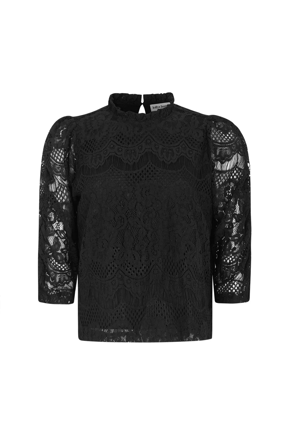 Lollys Laundry Bluse - LilouLL 3/4 Bluse i Sort