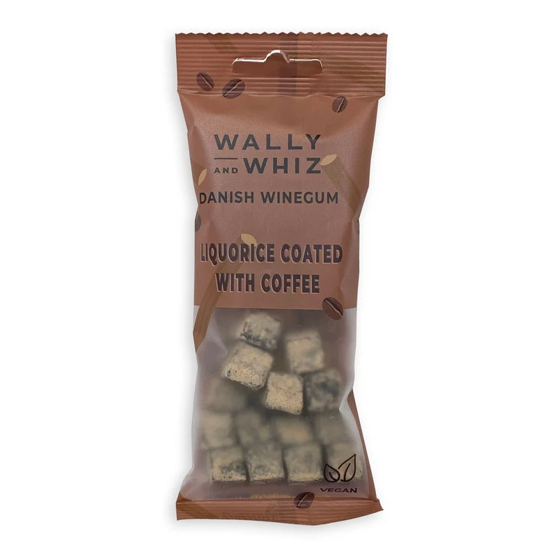 Wally And Whiz Vingummi - Nordic Winegums Pose Lakrids Med Kaffe