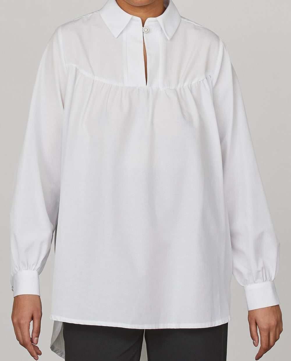 Love & Divine Skjorte - Love596 Skjorte i Hvid