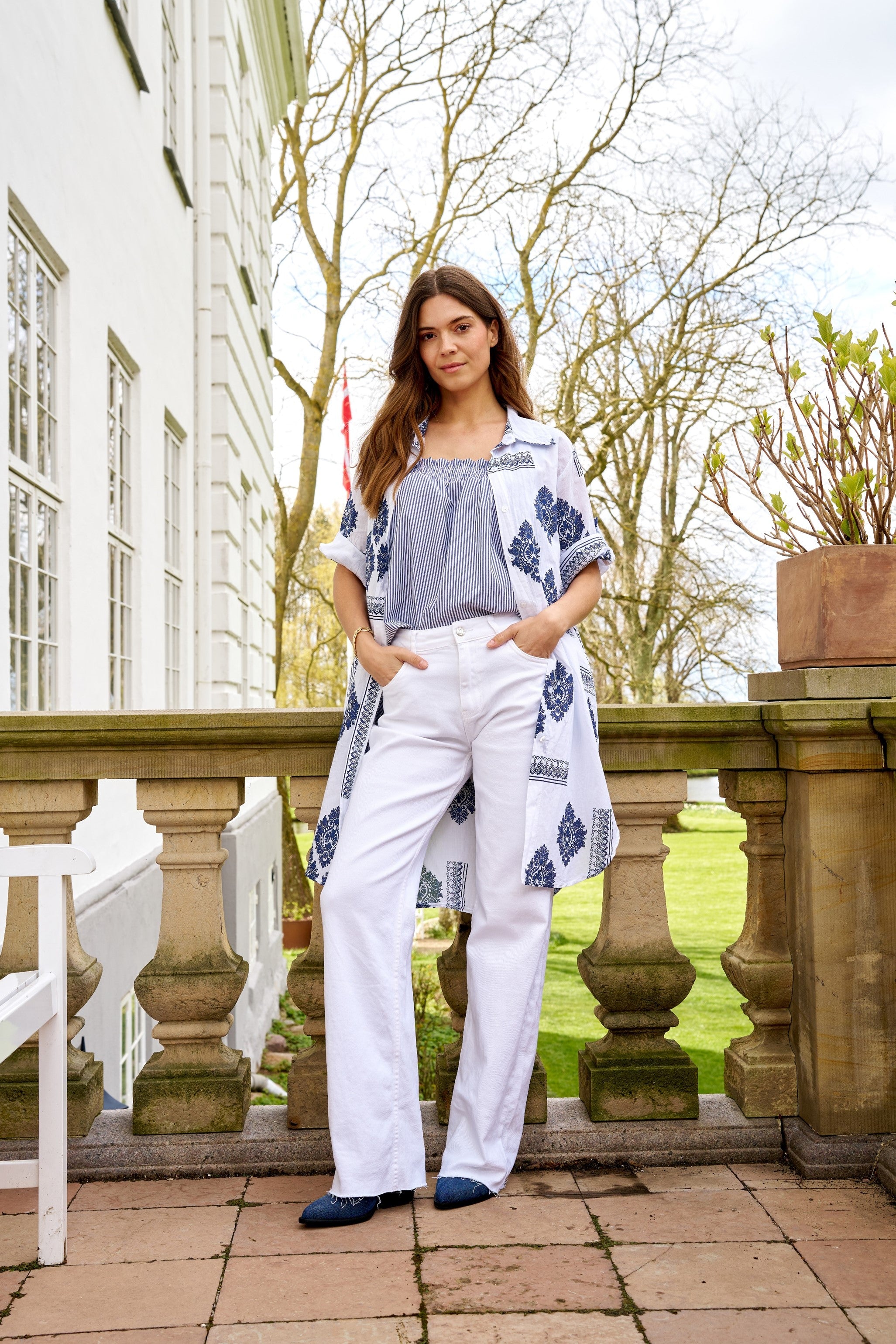 MARTA du château Jeans - MdcVanda Jeans i Hvid