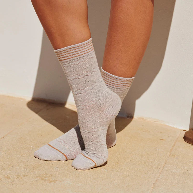 MP Women Strømper - 77768 Ane Strømper i Grey Violet