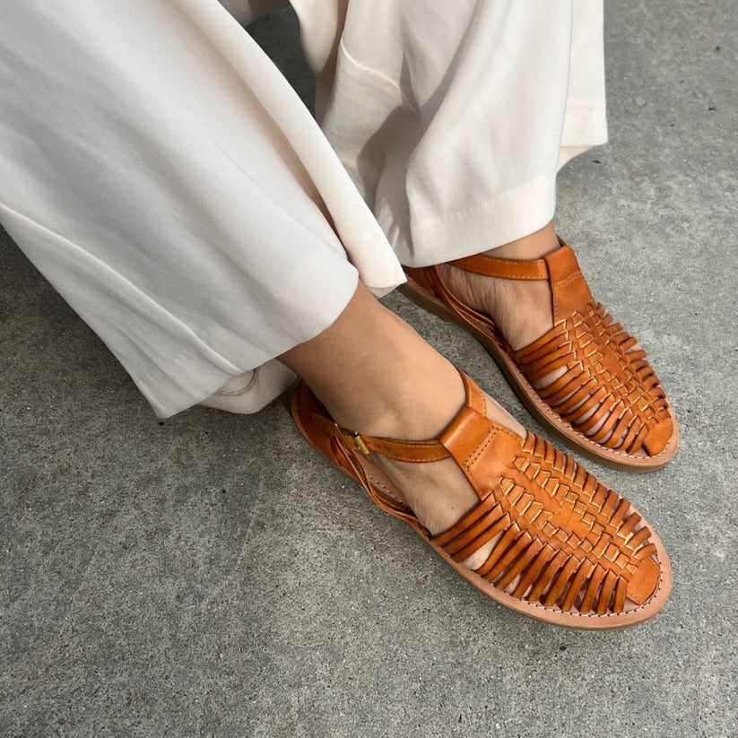 COPENHAGEN SHOES Sandal - My Days Sandal i Tan Dip