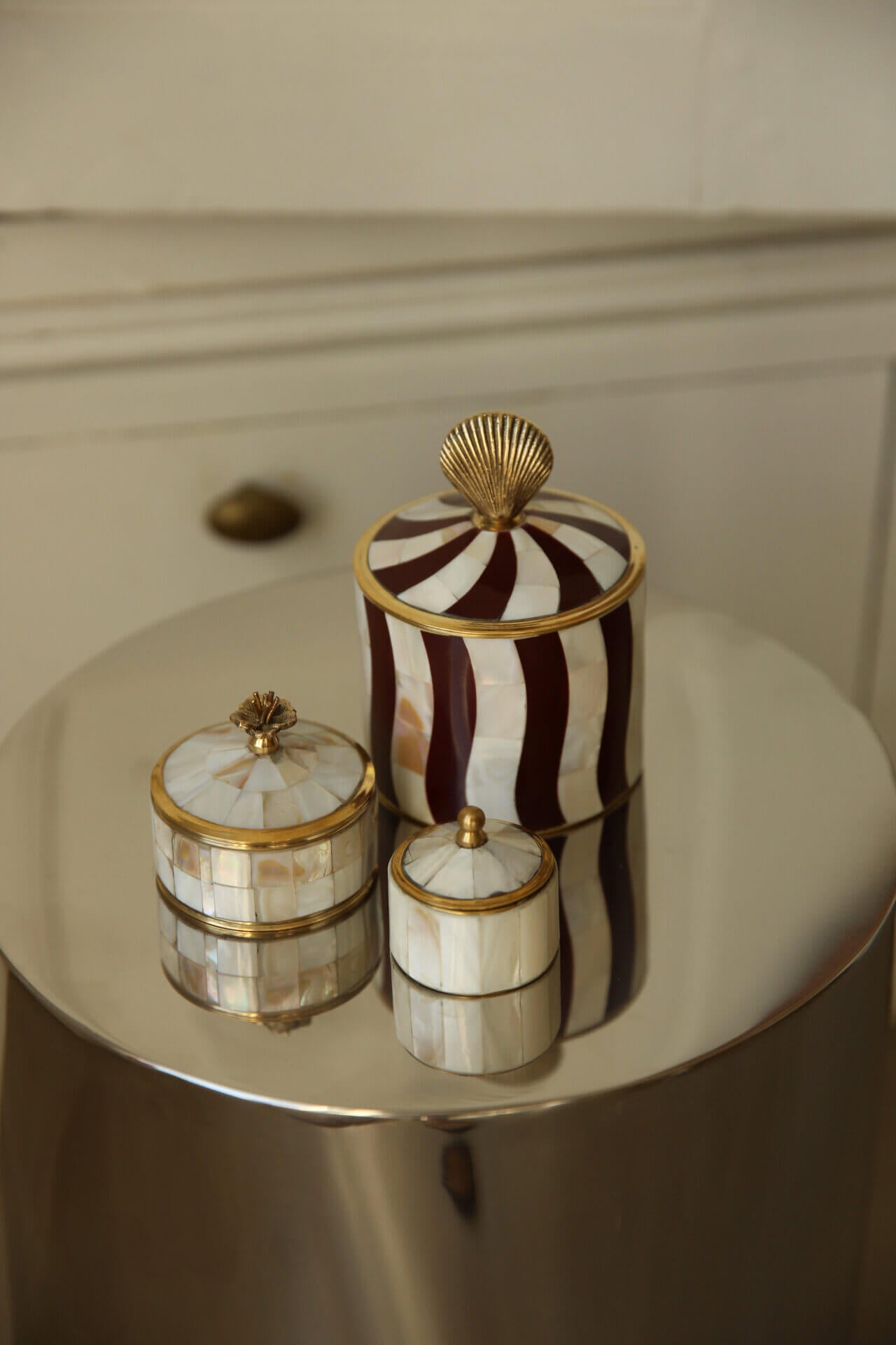 Doing Goods Box - Maisie Circus Box Medium i Pearly