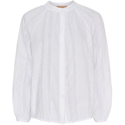 MARTA du château Bluse - MdcRosamee Bluse i Hvid