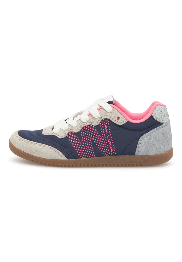 Woden Sneaker - Nanna Sneaker i Navy Multi