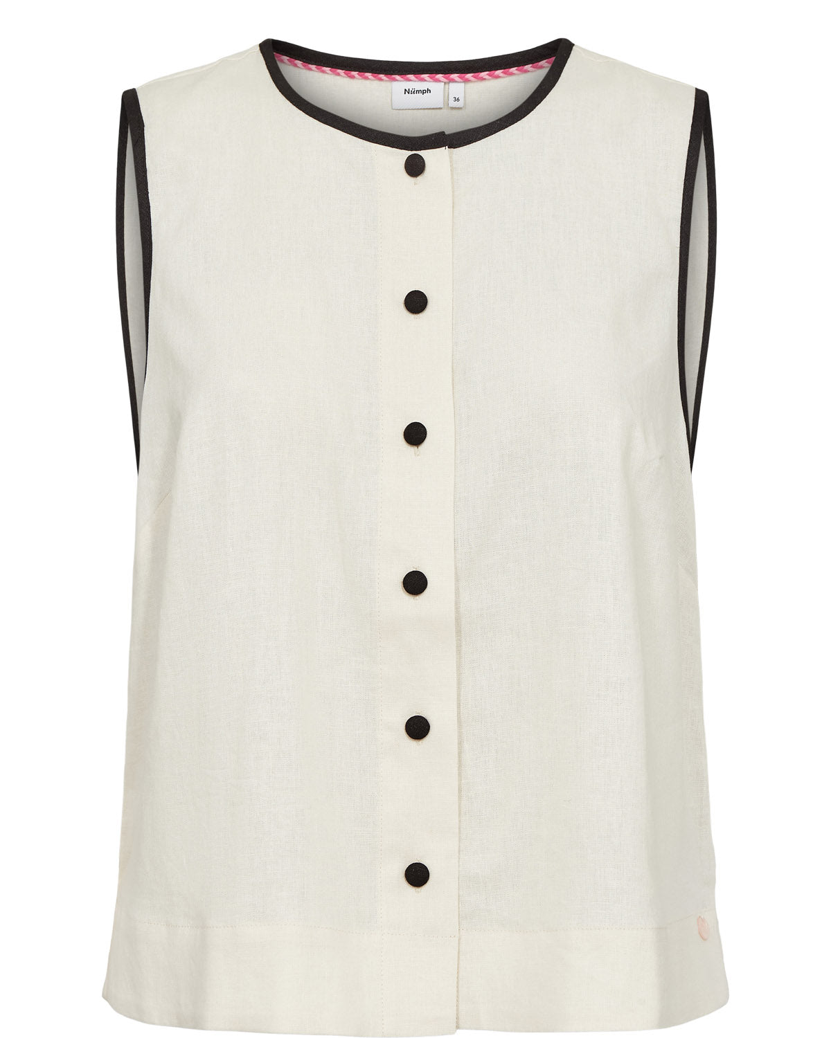 Nümph Vest - NuAlani Vest i Whitecap Gray