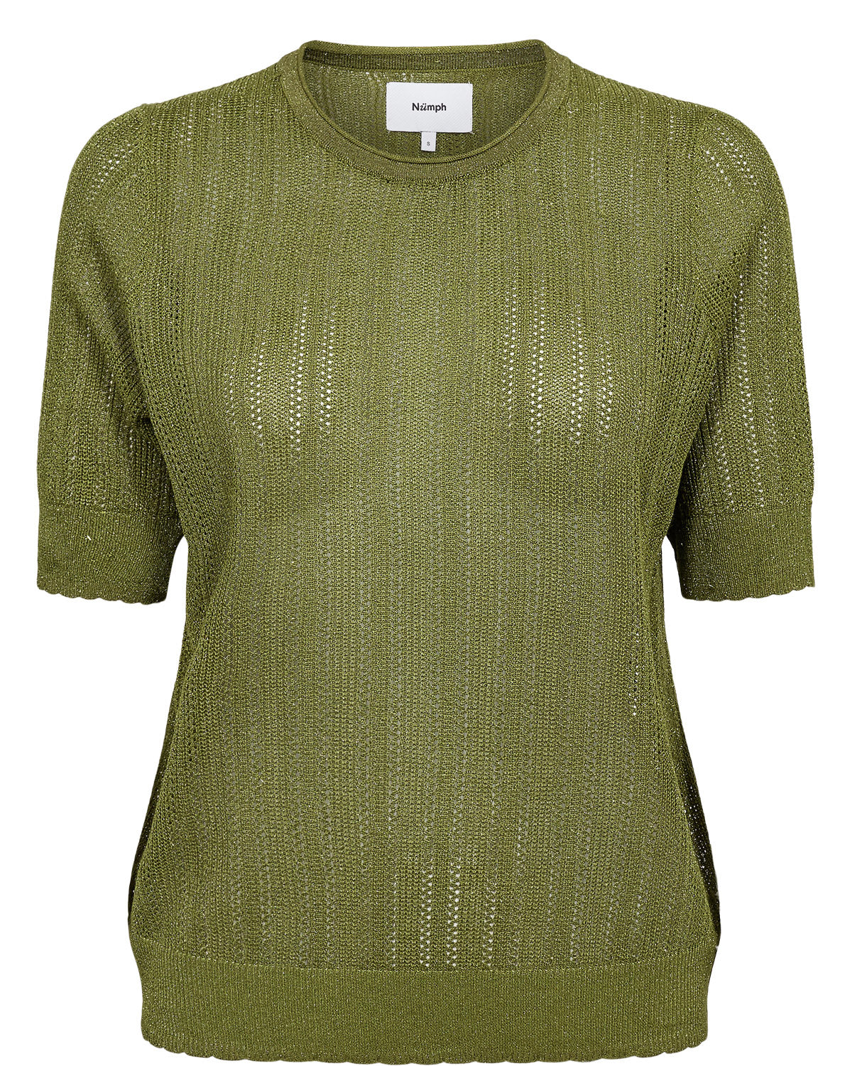Nümph Bluse - NuMisla Glimmer Bluse i Calia Green