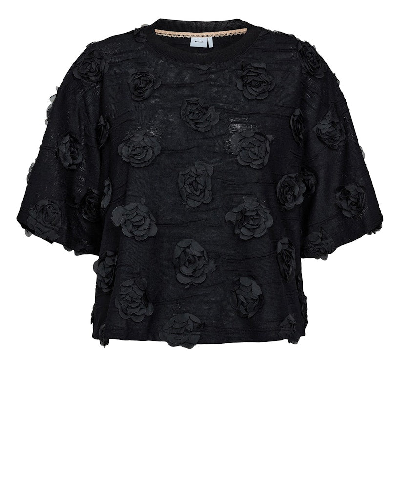 Nümph Bluse - NuRosie Bluse i Caviar Sort