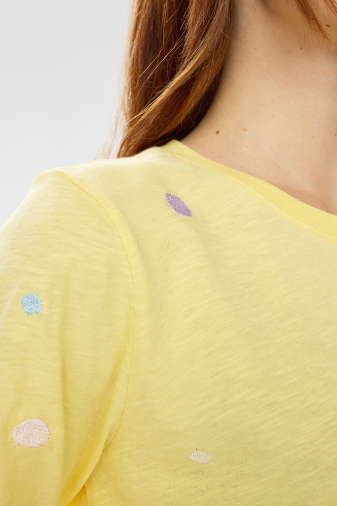 Nümph T-shirt - NuDelora T-shirt i Popcorn Gul