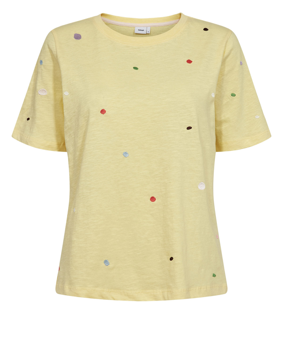 Nümph T-shirt - NuDelora T-shirt i Popcorn Gul