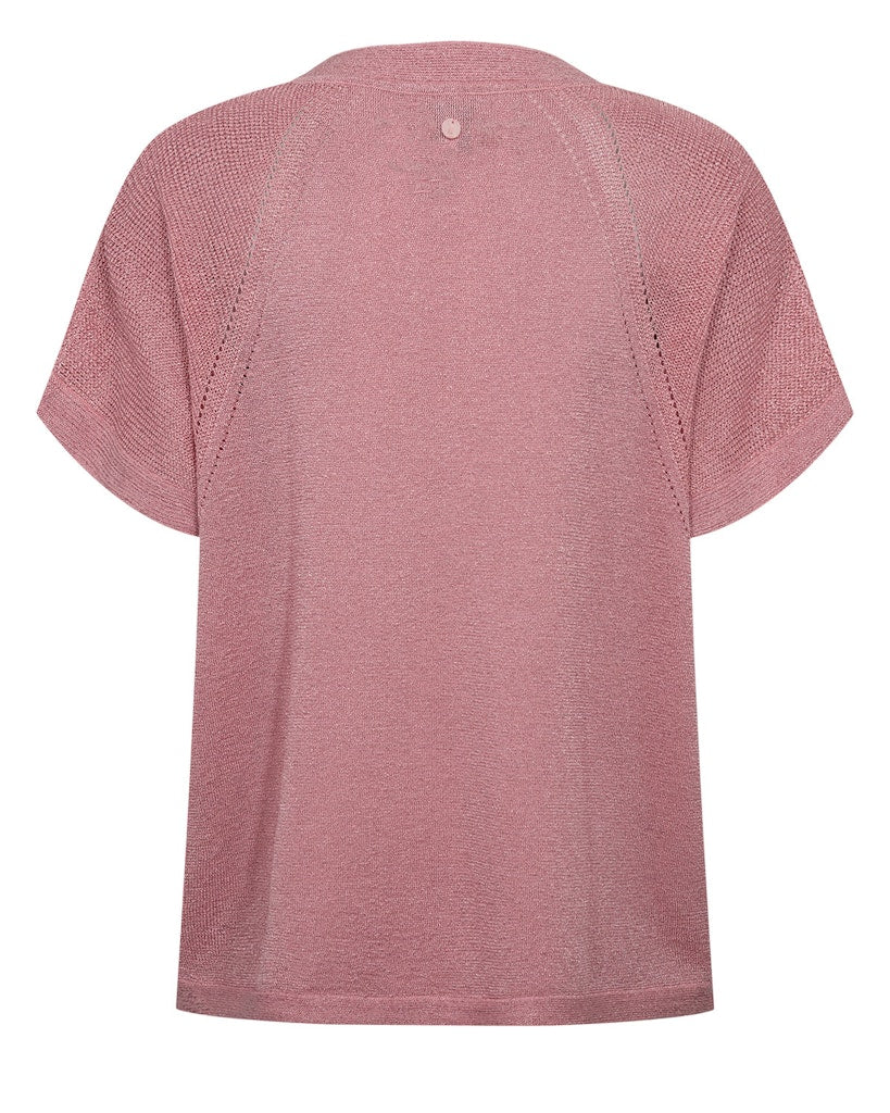 Nümph Bluse - NuDarlene Glimmer Bluse i Peony Lyserød