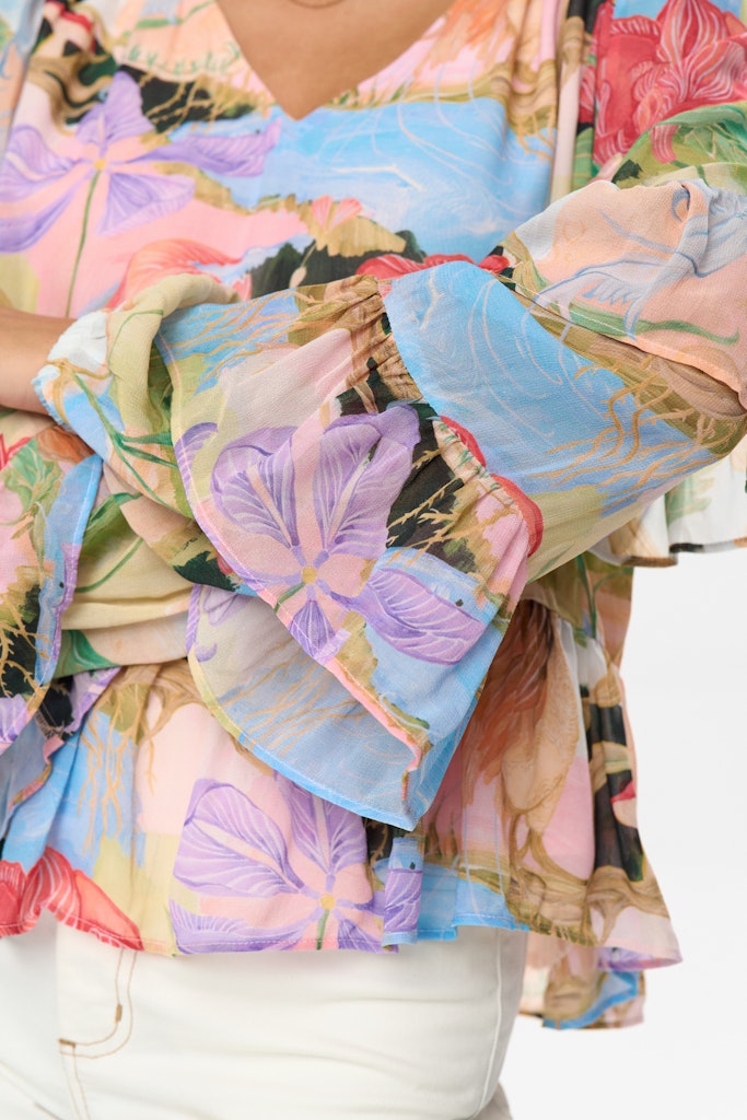 Nümph Bluse - NuShailyn Bluse i Airy Blue